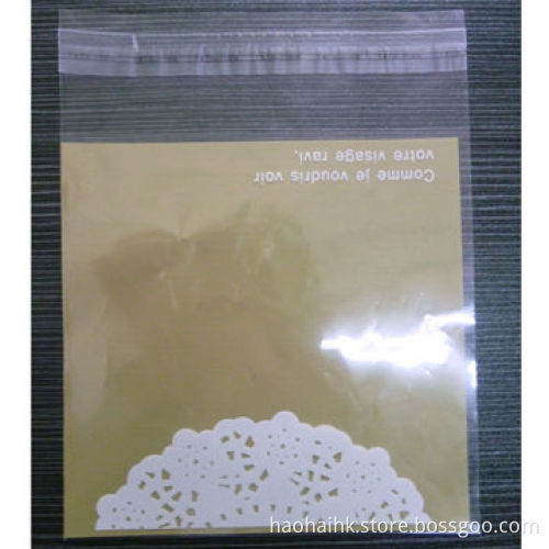 Clear Plastic Bag with Self Adhesive Seal, Clothing or Gift Wrap